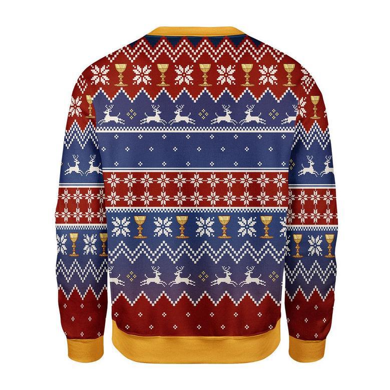 Garden Artwork Christmas Sweater