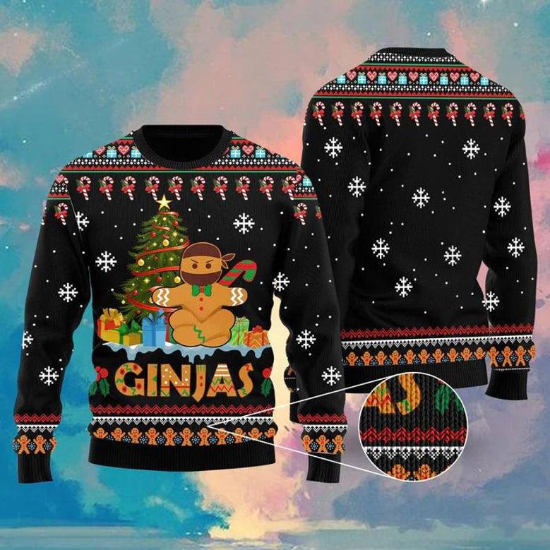 Ginjas Ugly Christmas Sweater For Men & Women