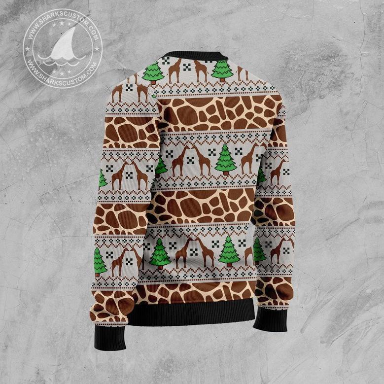 Giraffe Family Christmas Ugly Christmas Sweater