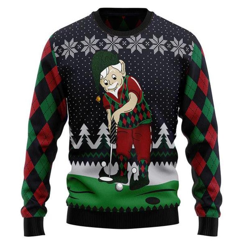 Golf Lover Ugly Christmas Sweater