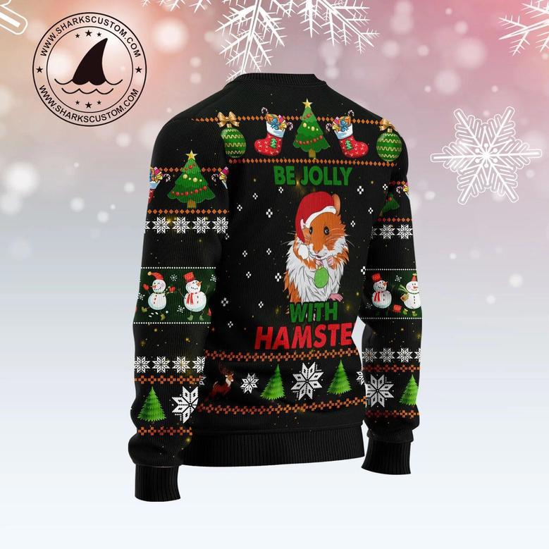 Hamster Be Jolly Ugly Christmas Sweater