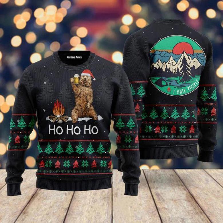 Ho Ho Ho Ugly Christmas Sweater For Men & Women