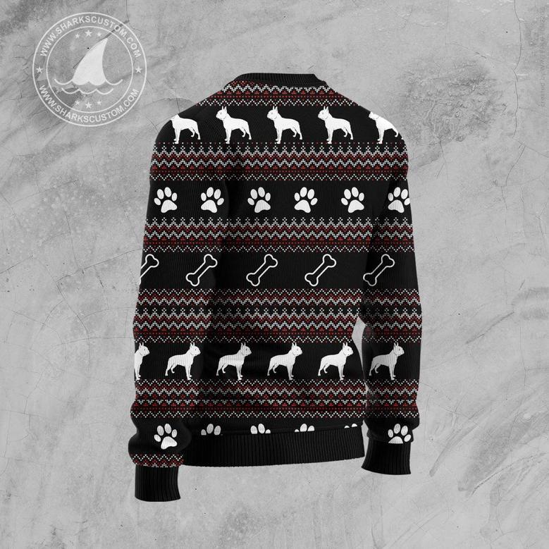 If You Don't Own One You'll Never Understand Boston Terrier Ugly Christmas Sweater