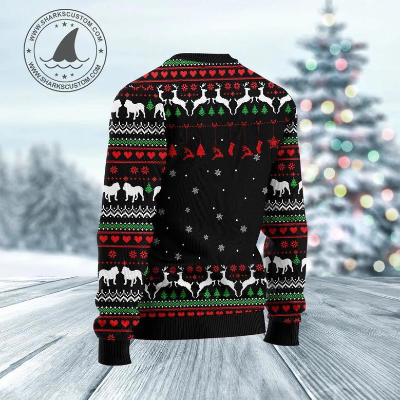 I'm not single I have a Bulldog Ugly Christmas Sweater