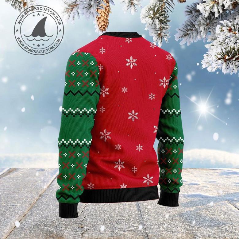 Let It Glow Ugly Christmas Sweater