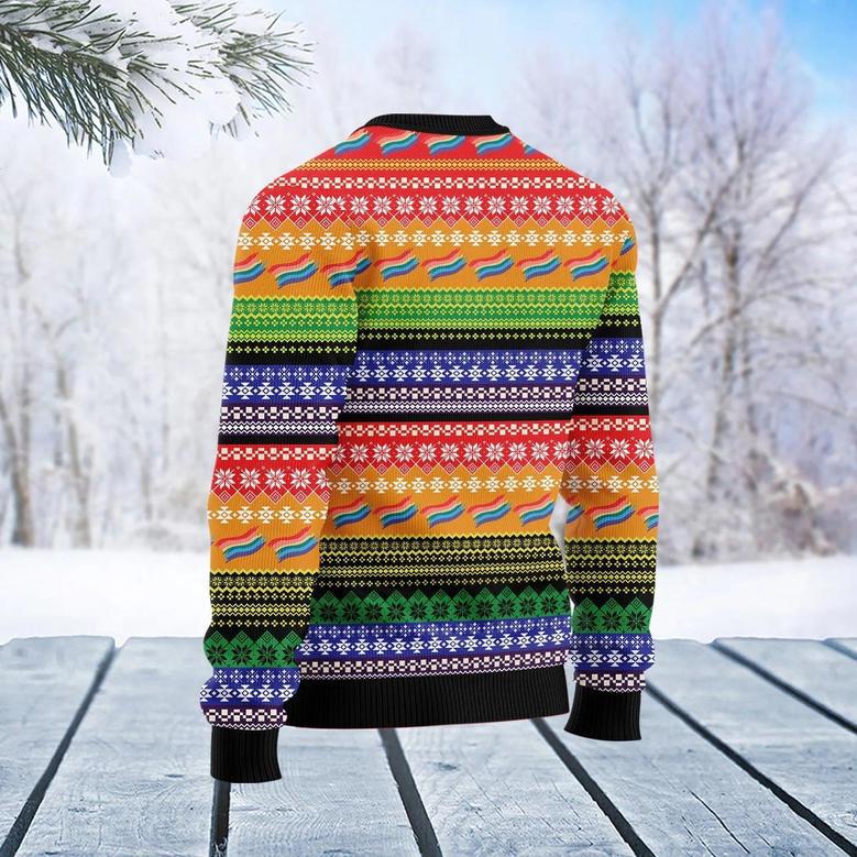 LGBT Beside Pride Ugly Christmas Sweater