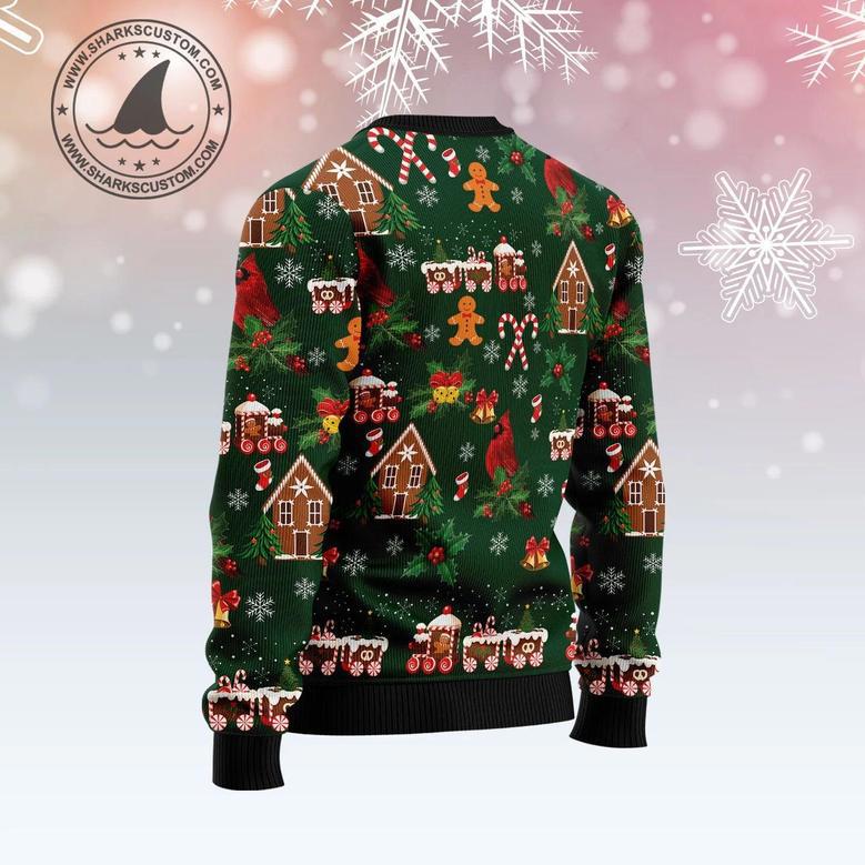 Love Cardinal Ugly Christmas Sweater