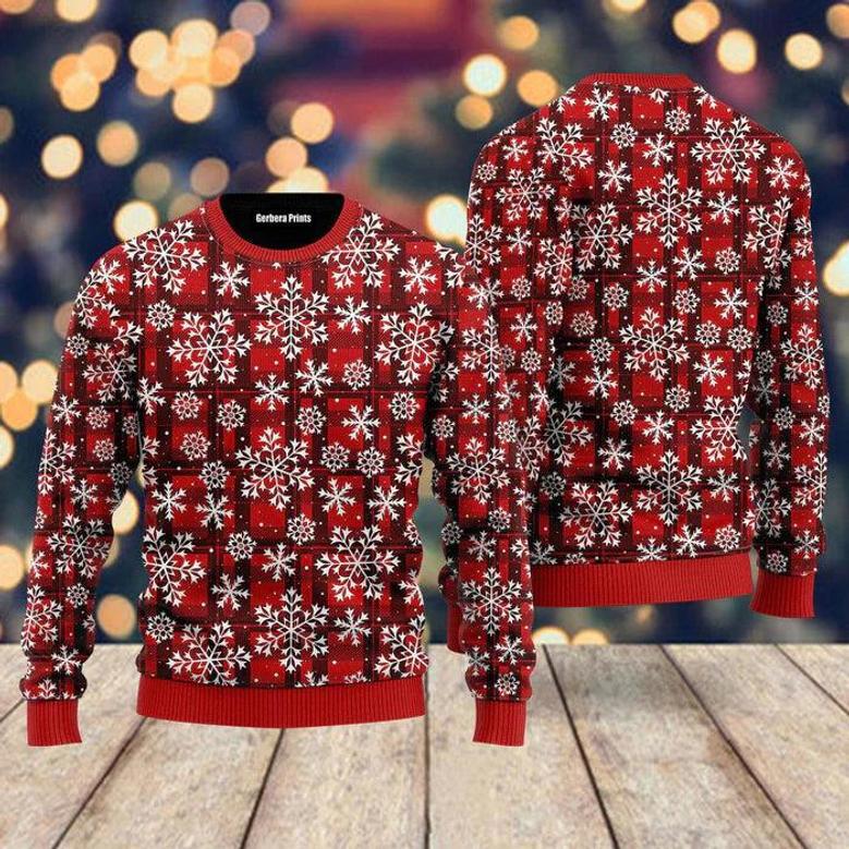 Merry Christmas Wonderful Holiday Pattern Ugly Christmas Sweater For Men & Women