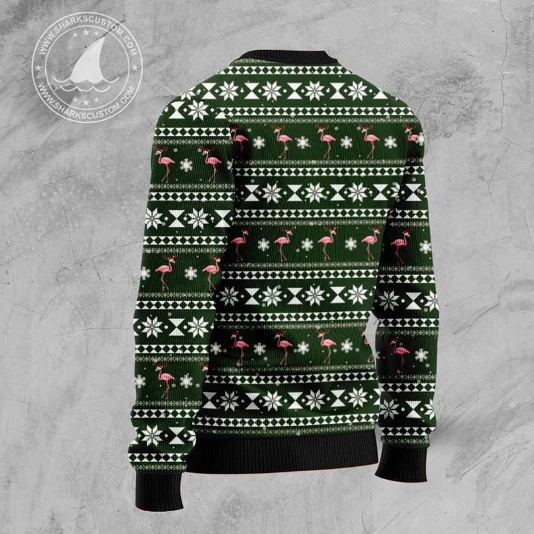 Merry Flockin Christmas Ugly Christmas Sweater