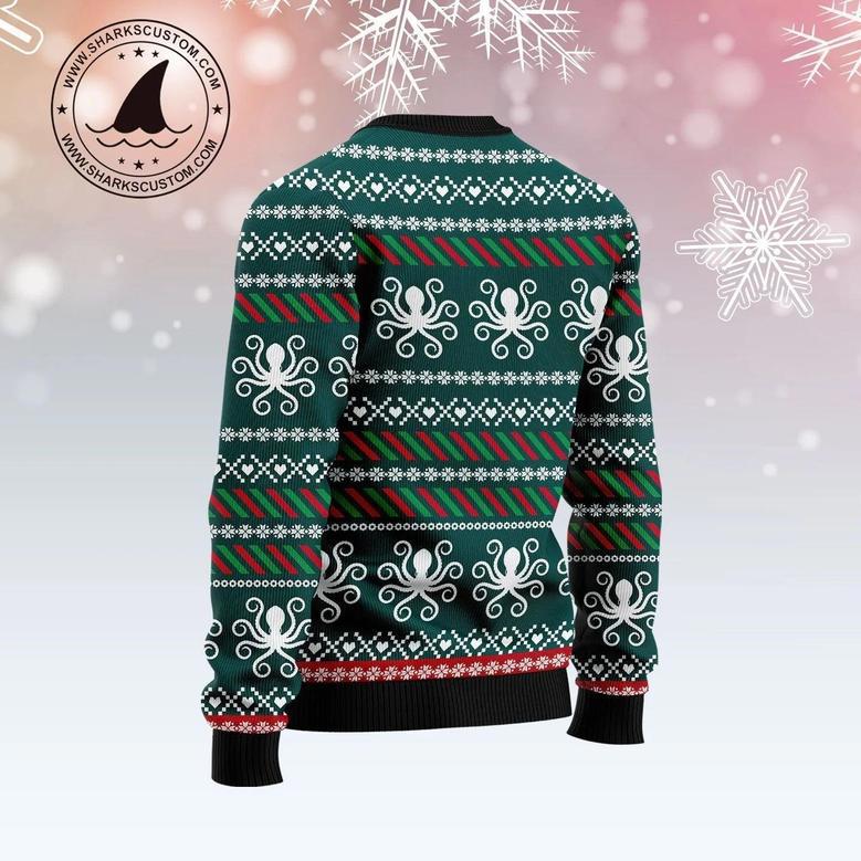 Merry Octomas Ugly Christmas Sweater