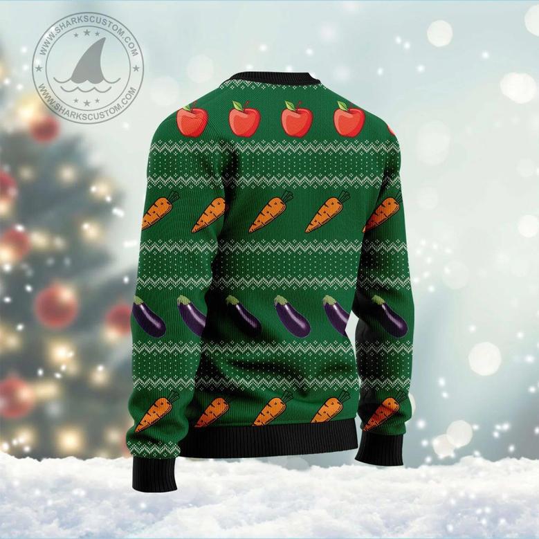 Merry Vegan Christmas Ugly Christmas Sweater