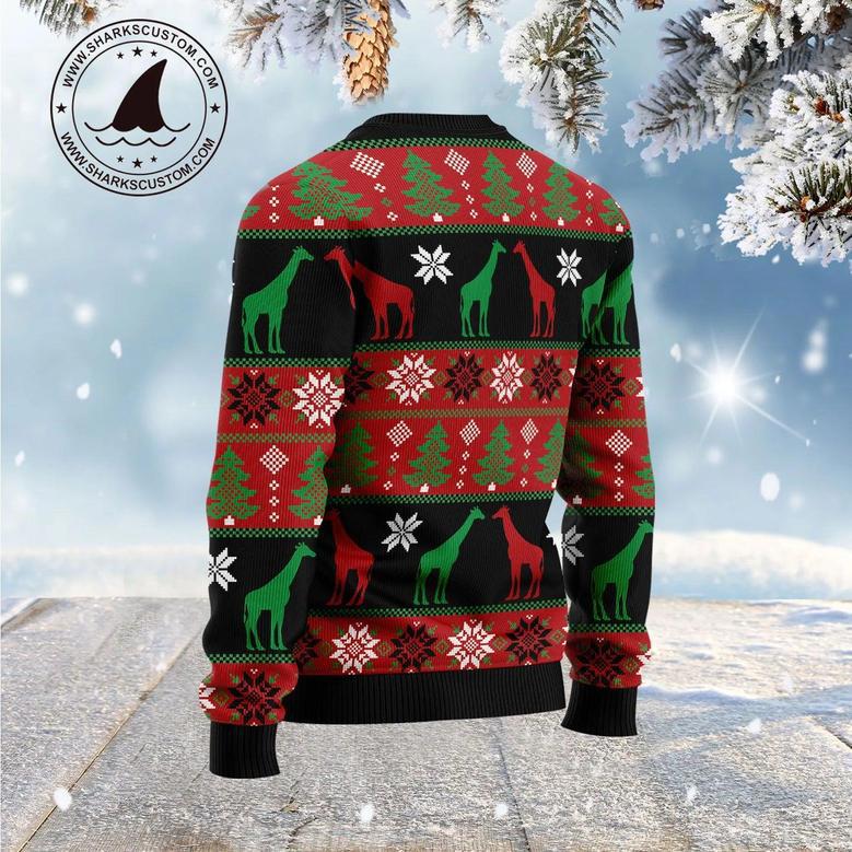 My Sanity Question Giraffe Ugly Christmas Sweater