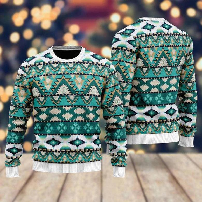 Native American Ugly Christmas Sweater For Men & Women