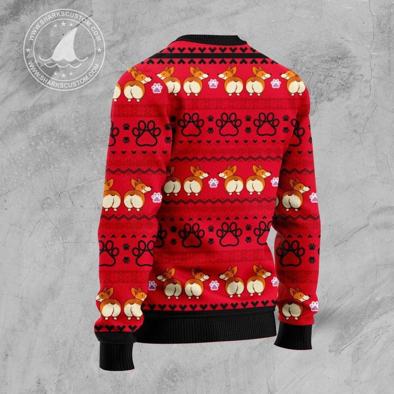 Pembroke Welsh Corgi Xmas Ugly Christmas Sweater