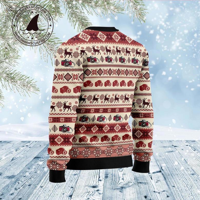 Photograph Save You Ugly Christmas Sweater