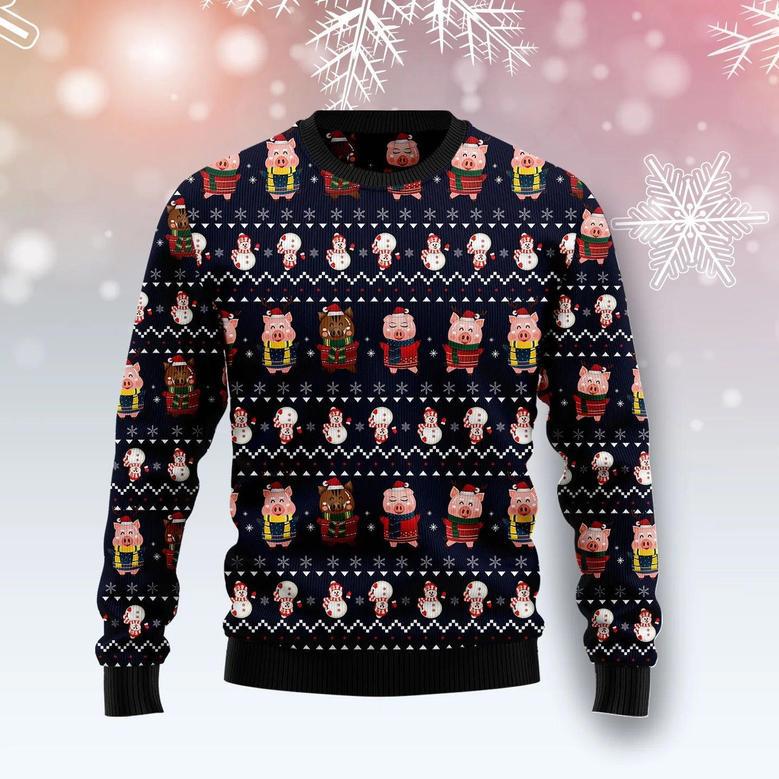 Pigs Cute Ugly Christmas Sweater