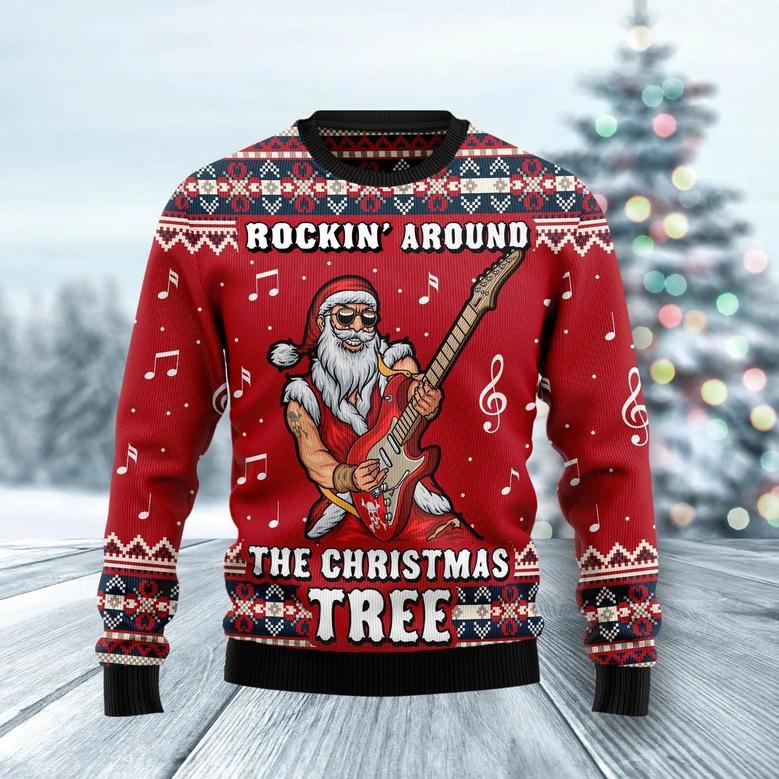 Rockin' Around the Christmas Tree Ugly Christmas Sweater