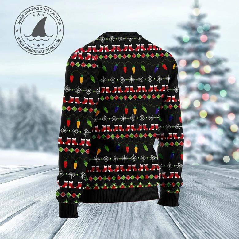 Santa's Favorite Dad Ugly Christmas Sweater