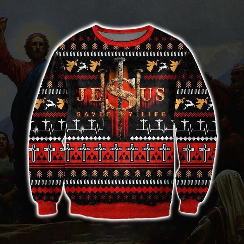 Saved My Life Ugly Christmas Sweater