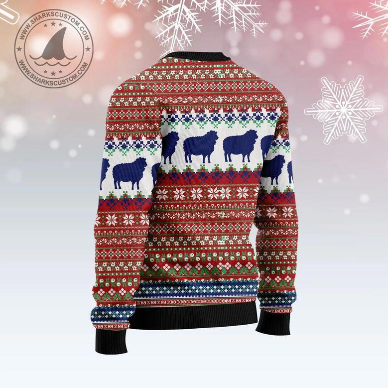 Sheep Wishing EWE Ugly Christmas Sweater