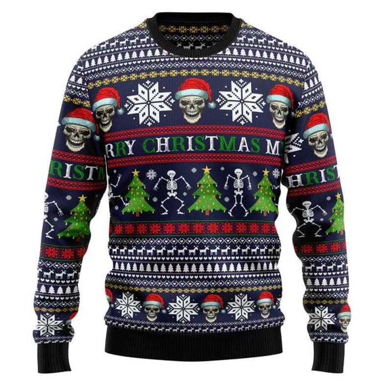 Skull Christmas Ugly Christmas Sweater