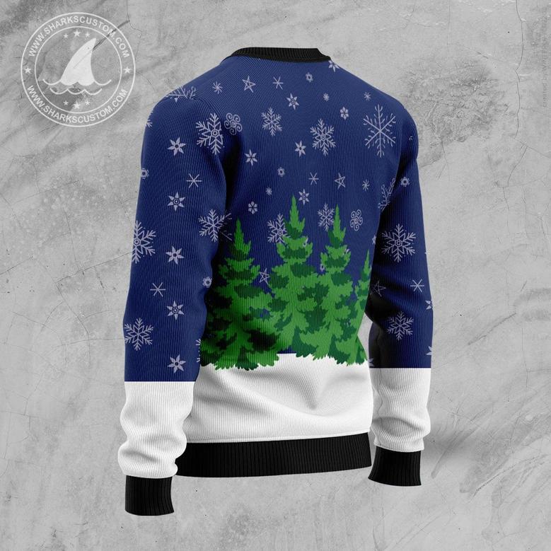 Sloth Take It Slow Ugly Christmas Sweater