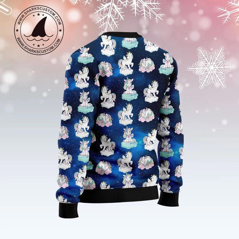 Unicorn Galaxy Cool Ugly Christmas Sweater