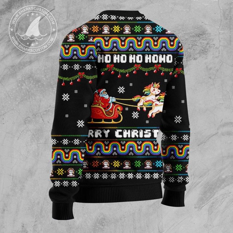 Unicorn Merry Christmas Ugly Christmas Sweater