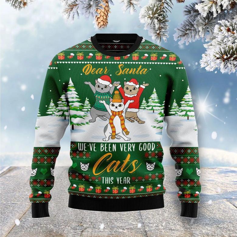 We‘re Been Very Good Cats This Year Ugly Christmas Sweater