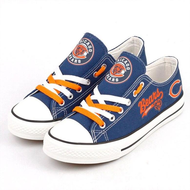 CHlCAGO BEAR Shoes Custom Low Top Sneakers Football Bears Casual