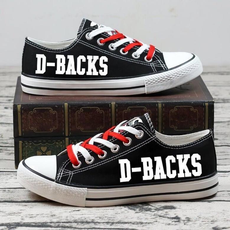 ARlZONA DlAMONDBACKS MLB Baseball Gift For Fans Low Top Custom Canvas Shoes