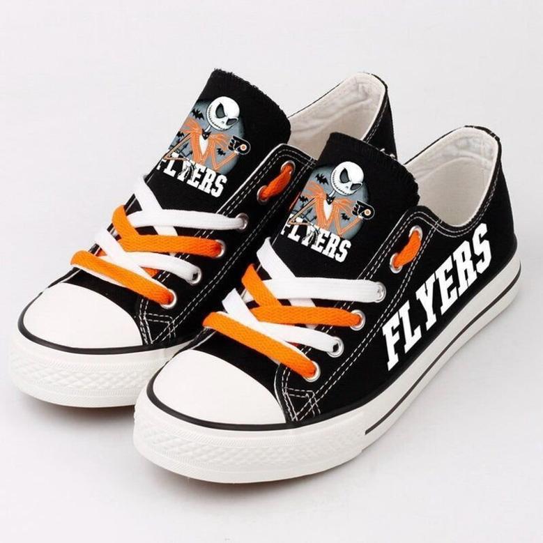 PhiladeIphia FIyers NHL Hockey 3 Gift For Fans Low Top Custom Canvas Shoes