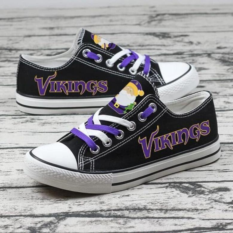 MlNNESOTA VlKINGS NFL Football 4 Gift For Fans Low Top Custom Canvas Shoes