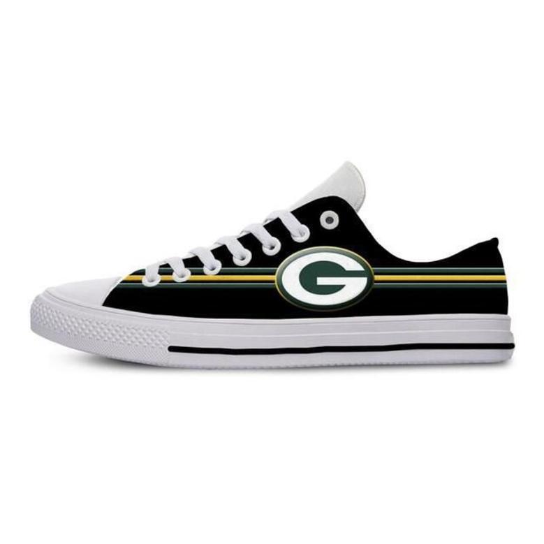 GB Packer NFL Football 1 Low Top Sneakers Low Top Shoes