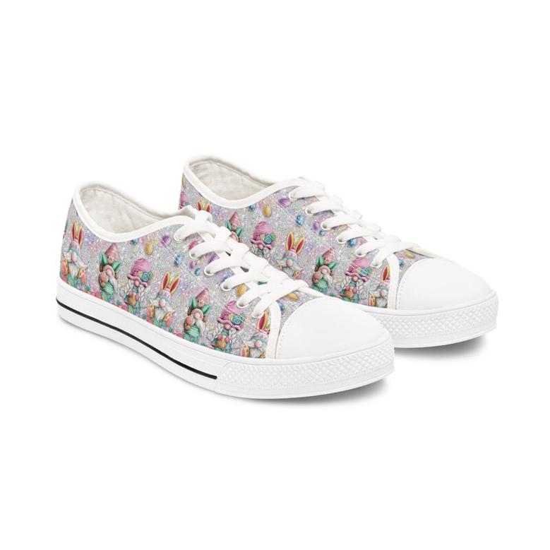 Easter Gnomes Women's Low Top Sneakers