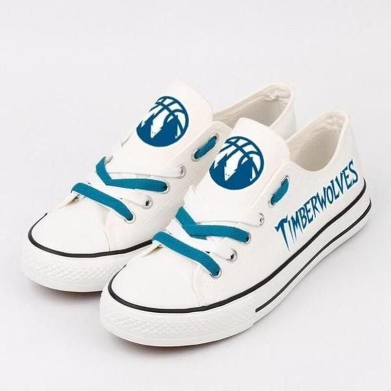 Minnesota TimberwoIves NBA Basketball Gift For Fans Low Top Custom Canvas Shoes