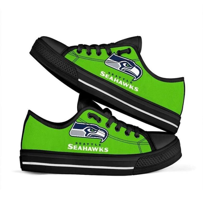 SeattIe Seahawks NFL 6 Low Top Sneakers Low Top Shoes