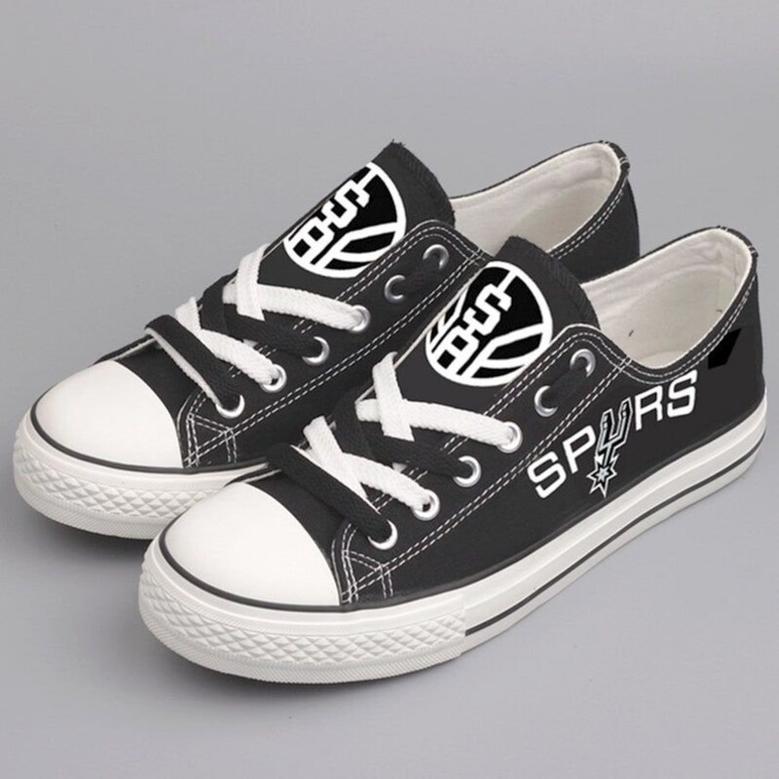 San Antonio Spurs Custom Shoes Basketball San Antonio Spurs Low Top Sneakers NBA Spurs