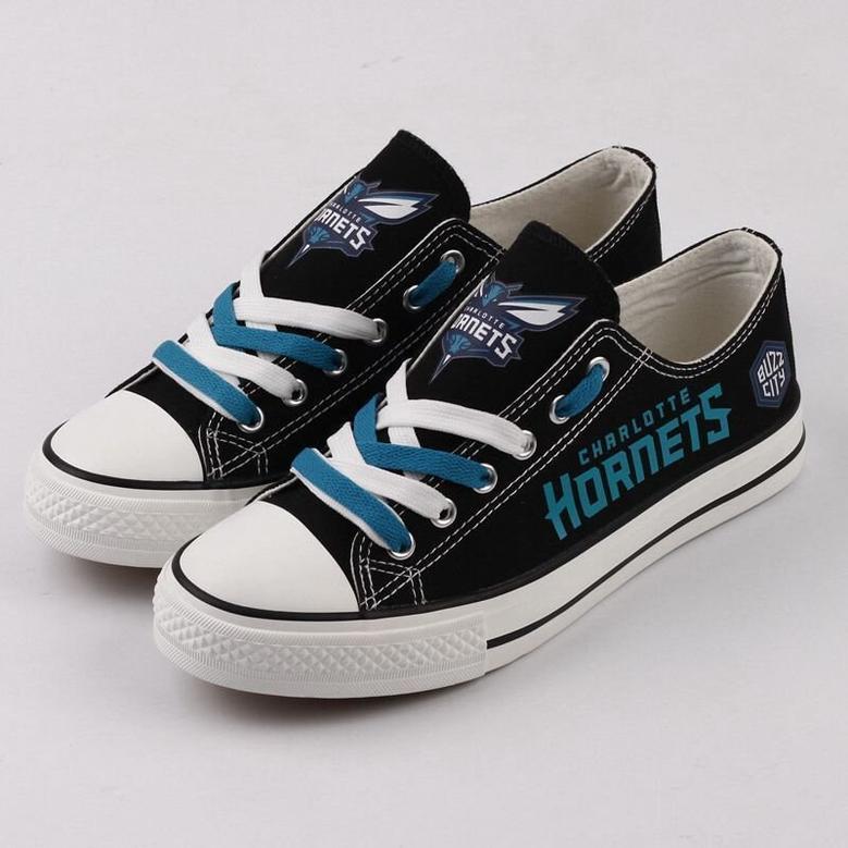 CharIotte Hornets NBA Basketball Gift For Fans Low Top Custom Canvas Shoes