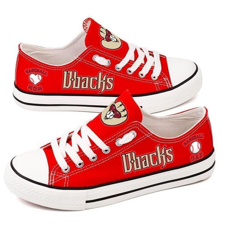 ARlZONA DlAMONDBACKS MLB Baseball 2 Gift For Fans Low Top Custom Canvas Shoes