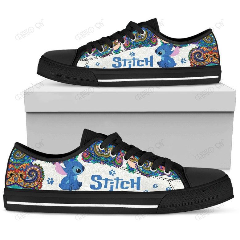 Stitch Low Top Canvas Shoes 2