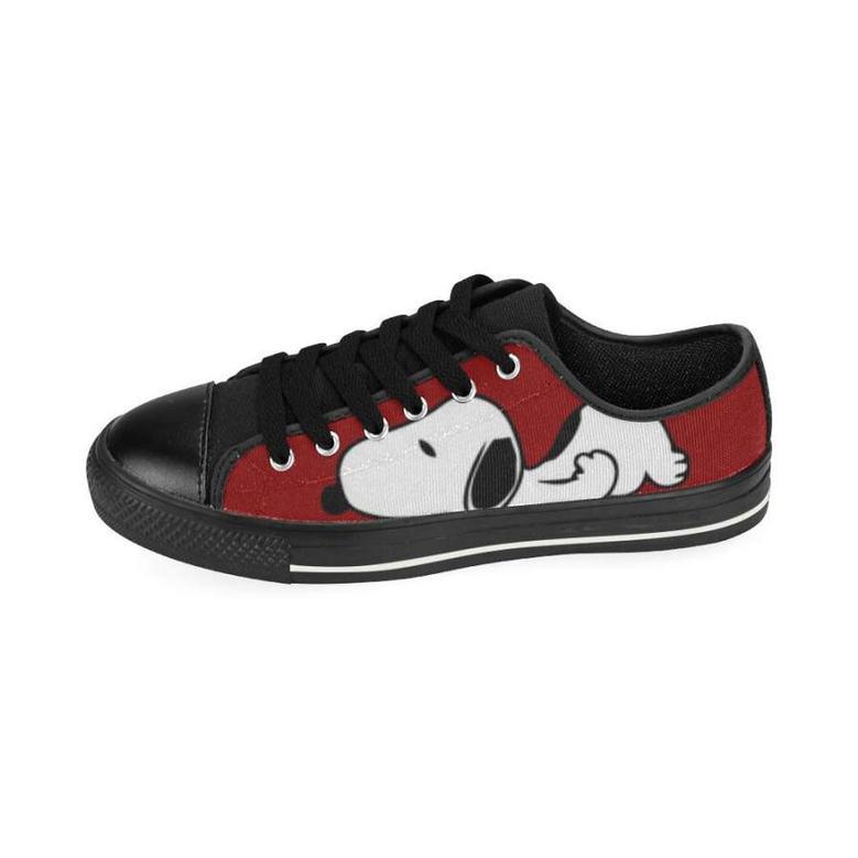 Snoopy Red Low Top Canvas Shoes for Kid