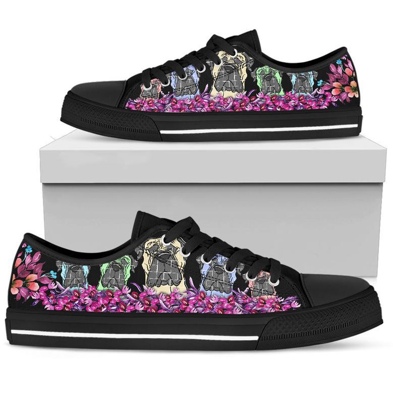 Multi Bullmastiff Low Top Shoe