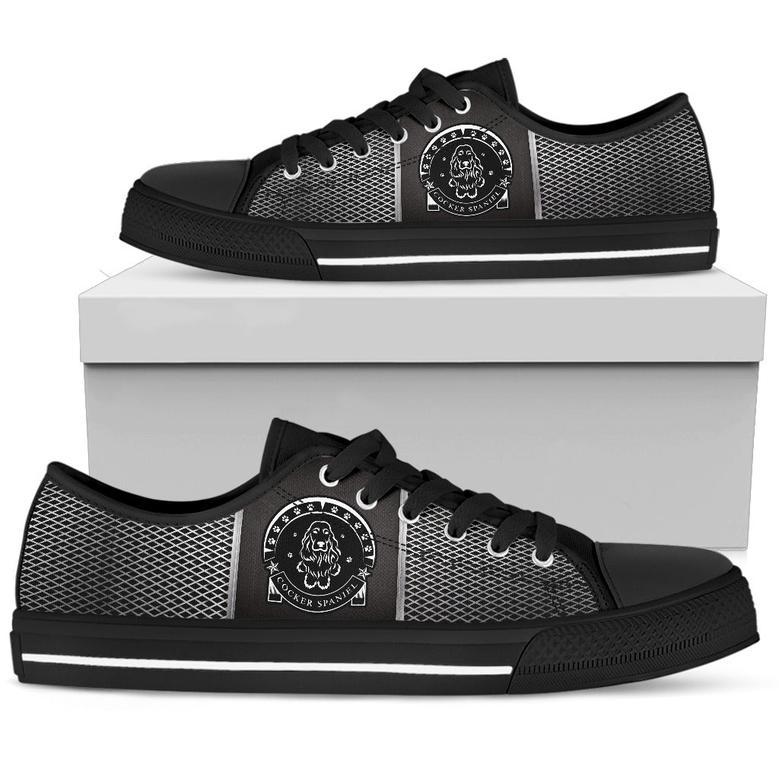 Cocker Spaniel Women Low Top Shoe