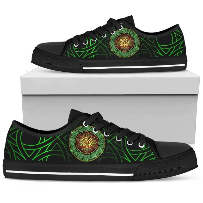 Celtic Symbol Tree Of Life Irish St Day Converse Sneakers Low Top Shoes