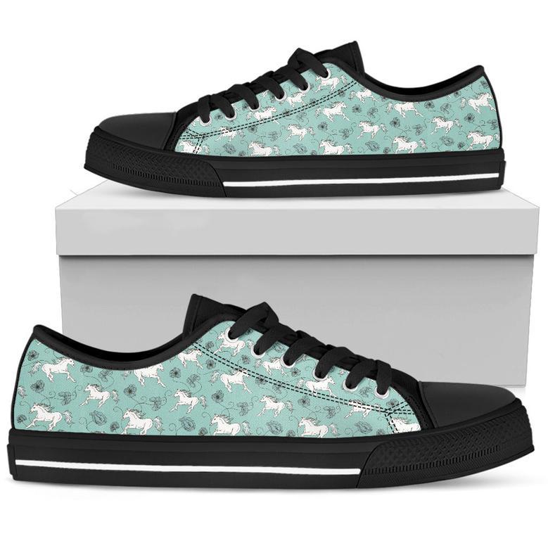 Horse Low Top Shoe (Green)