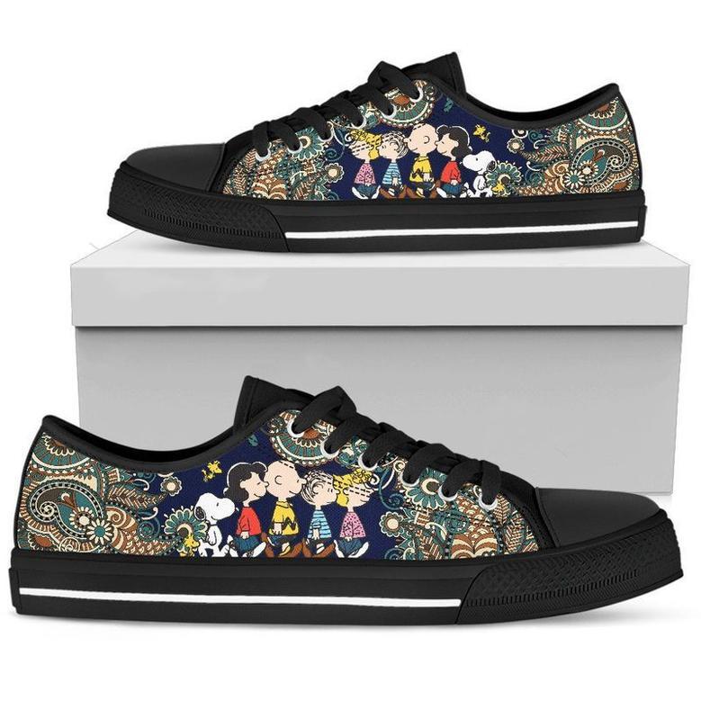 The Peanuts Snoopy And Friends Low Top Shoes