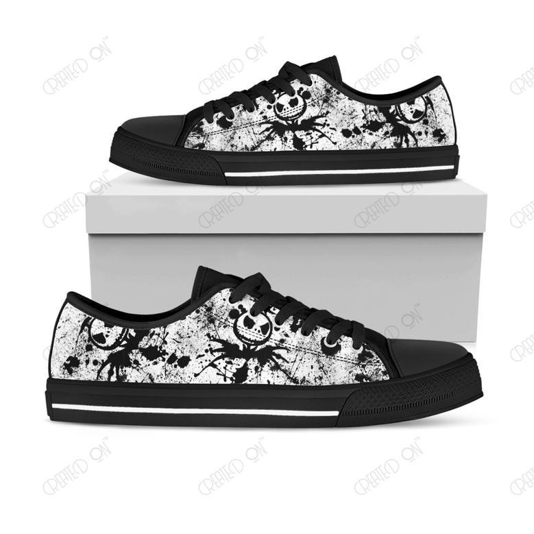 Jack Skellington Low Top Canvas Shoes 2