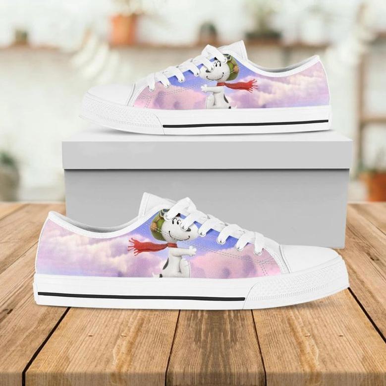 Snoopy Woodstock Cartoon 1 Low Top Shoes