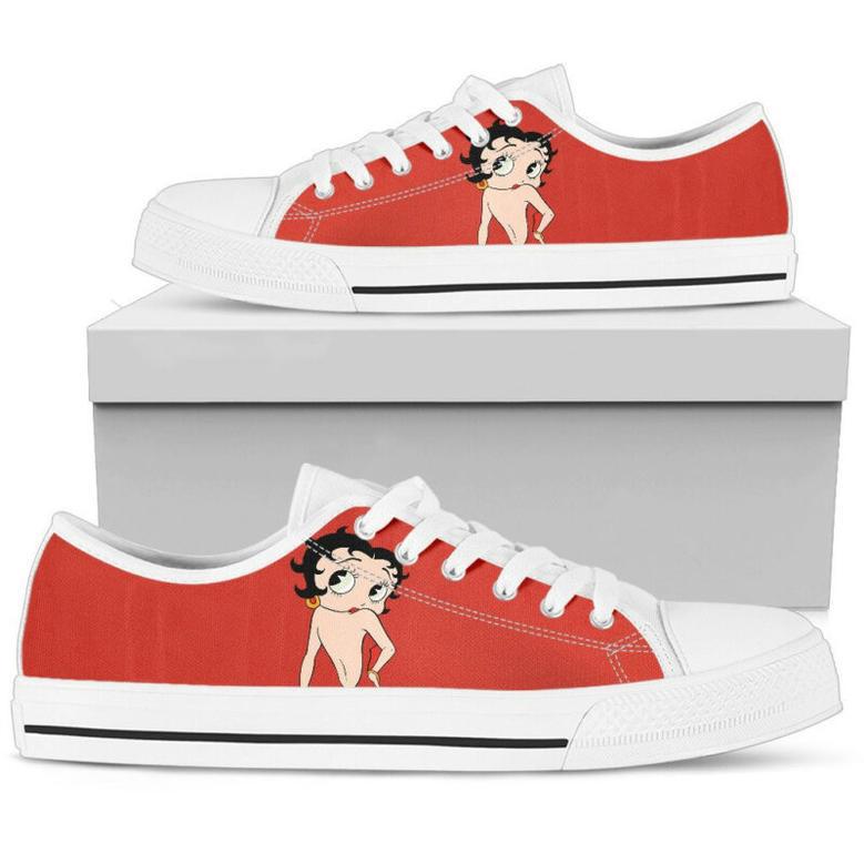 Betty Boop Shoes Low Top Shoes